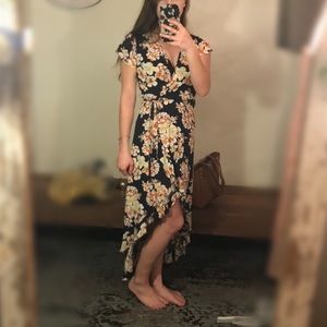 Altar’d Stat high-low floral dress